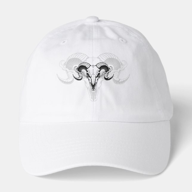 Infernal Ram Skull Hat (Front)