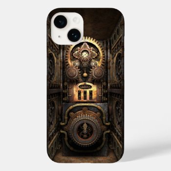 Infernal Steampunk Contraption Case-mate Iphone 14 Case by poppycock_cheapskate at Zazzle
