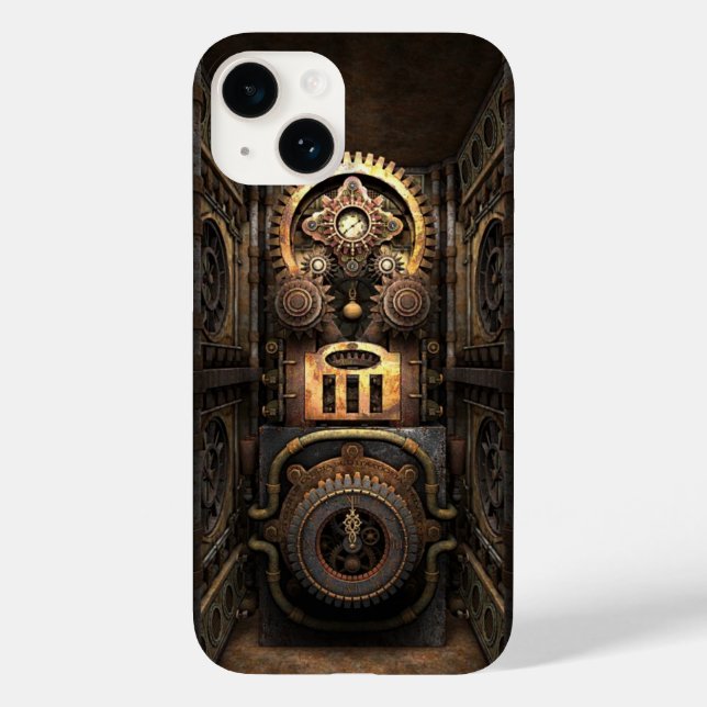 Infernal Steampunk Contraption Case-Mate iPhone Case (Back)
