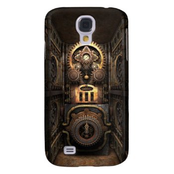 Infernal Steampunk Contraption Samsung Galaxy S4 Cover by poppycock_cheapskate at Zazzle