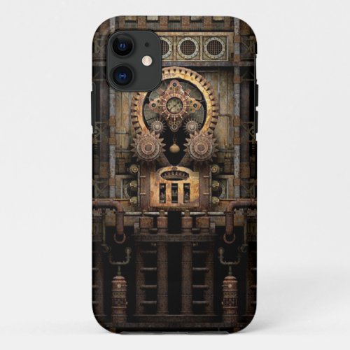 Infernal Steampunk Machine iPhone 11 Case