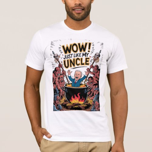 Inferno Feast Cannibals Ate My Uncle Joe Biden T_Shirt