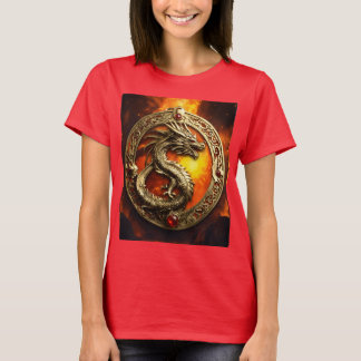 Inferno Guardian: Fierce Dragon T-Shirt