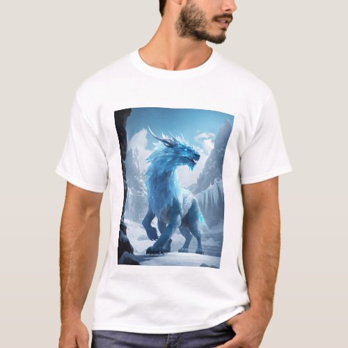 Inferno guardian majestic dragon tattoo design T_Shirt