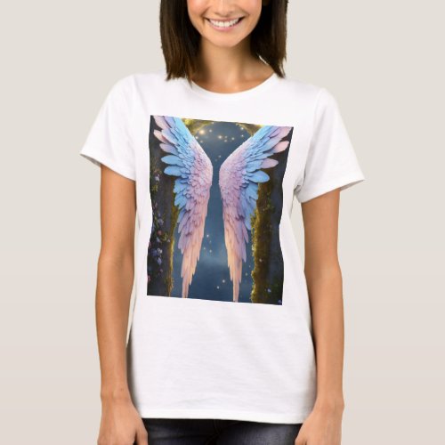 Inferno GuardianPerfect small angel wings Design T_Shirt