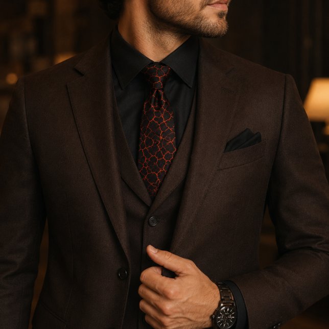 Inferno Lava Flow Neck Tie (Creator Uploaded)