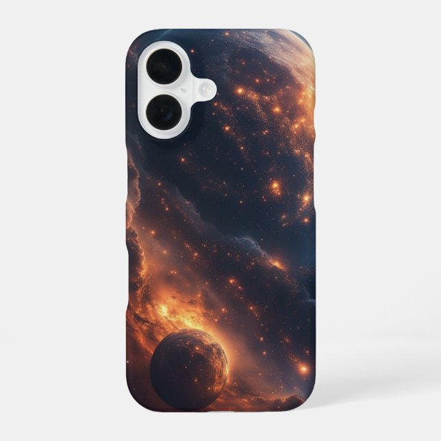 Inferno Nebula Rising Iphone Case (Back)