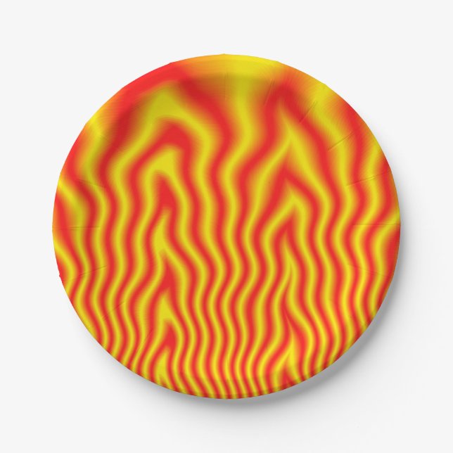 Inferno Paper Plates (Front)