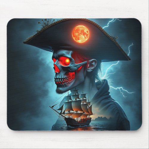 Inferno Pirates Voyage Mouse Pad