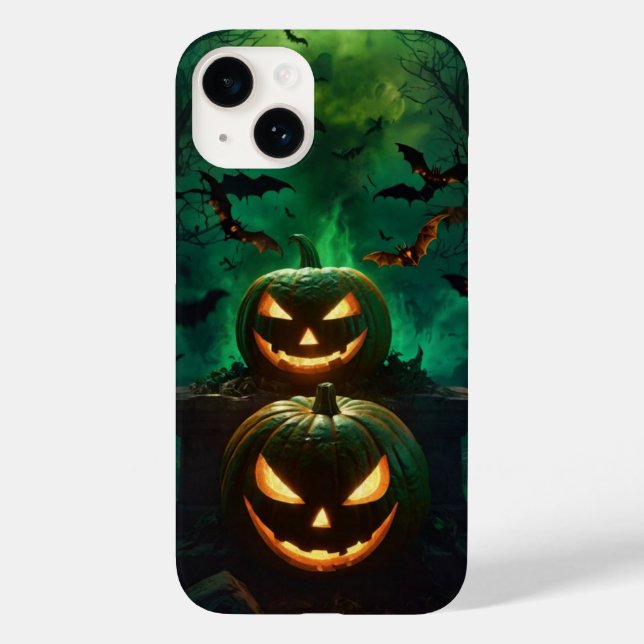 Inferno Pumpkin Case-Mate iPhone Case (Back)