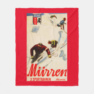Inferno Races Promotional Poster Fleece Blanket