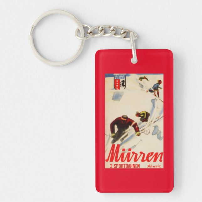 Inferno Races Promotional Poster Keychain (Front)