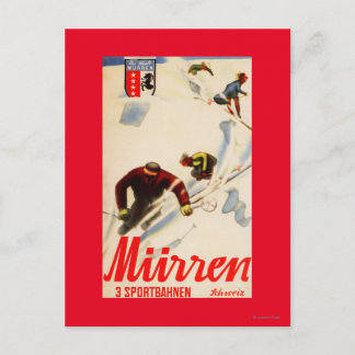 Inferno Races Promotional Poster Postcard