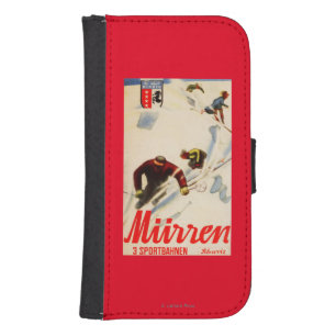 Inferno Races Promotional Poster Galaxy S4 Wallet Case