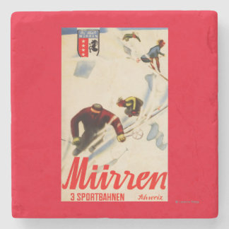 Inferno Races Promotional Poster Stone Coaster