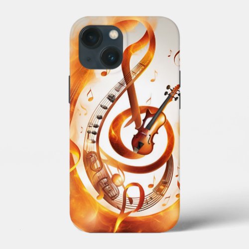Inferno Rhythms iPhone Case