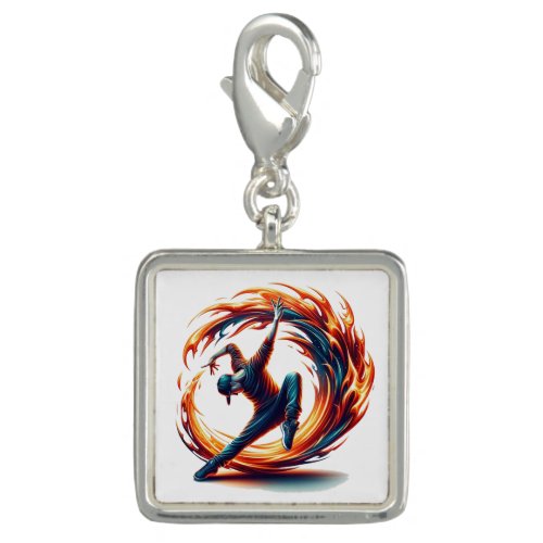 Inferno Spin _ Ignite the spirit of Breakdance Charm