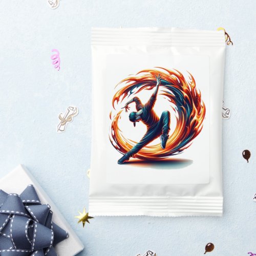 Inferno Spin _ Ignite the spirit of Breakdance Hot Chocolate Drink Mix
