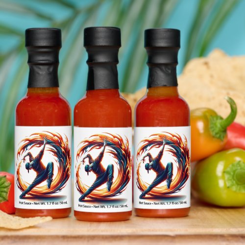 Inferno Spin _ Ignite the spirit of Breakdance Hot Sauces