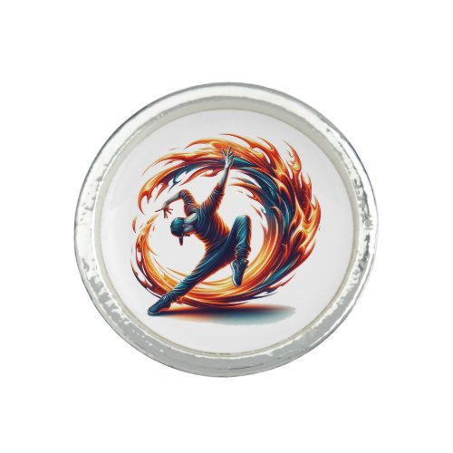 Inferno Spin _ Ignite the spirit of Breakdance Ring