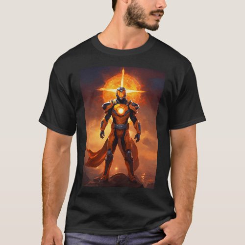Inferno Threads _ Ignite Your Style with Fire_Wiel T_Shirt