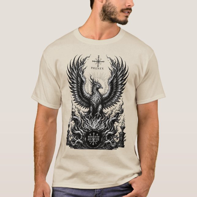 Inferno Wings The Phenex Awakening T-Shirt (Front)