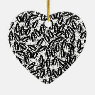 Infested With Cockroaches Ceramic Ornament