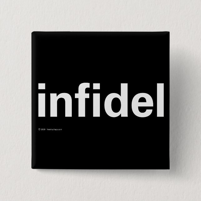 Infidel Button (Front)