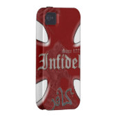 InfidelCross Case-Mate iPhone Case (Back/Right)