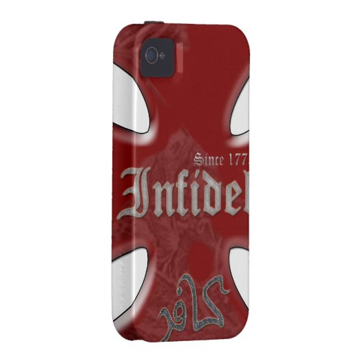 InfidelCross Case-Mate iPhone Case (Back/Right)
