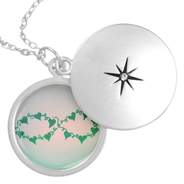 Infinate Loop Ivy Locket (Front)