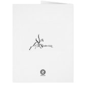 Infinate Love design Cards (Back)