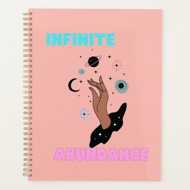 Infinite Abundance Round  Planner (Front)