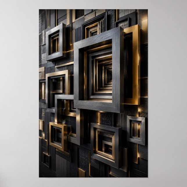 Infinite Architectural Frame  Poster (Front)
