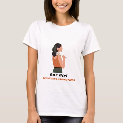 Infinite Aspirations Empowering Women T_Shirt