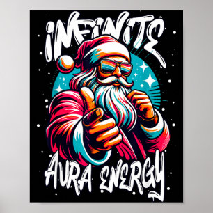 Infinite Aura Energy And Sigma Rizzmas Poster