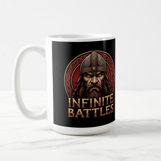 Infinite Battles  Coffee Mug (Left)