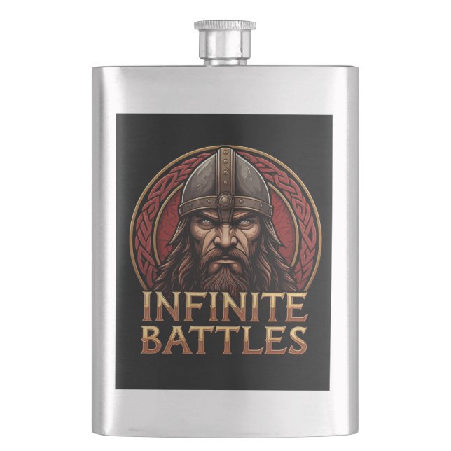 Infinite Battles  Flask (Front)