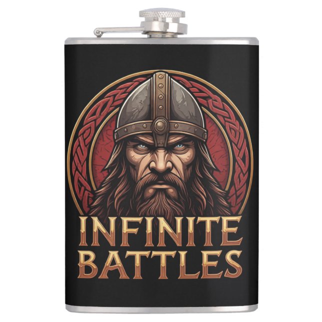 Infinite Battles  Flask (Front)
