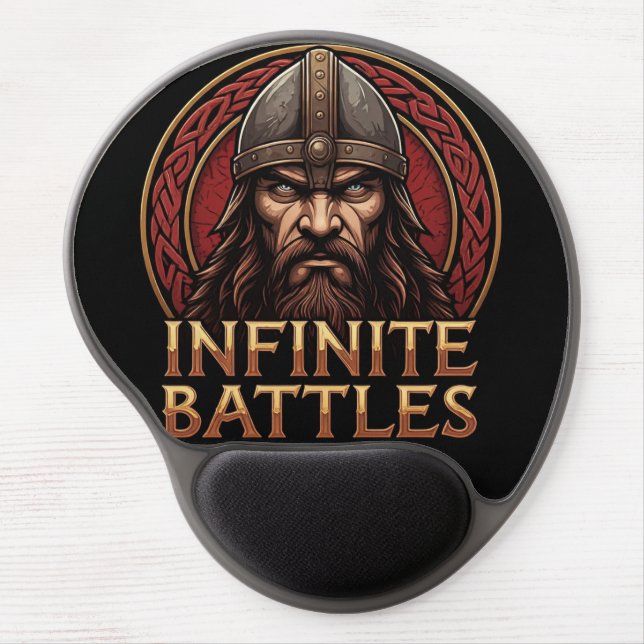 Infinite Battles  Gel Mouse Pad (Front)