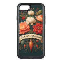 Infinite Blessings Floral Phone Case - OtterBox