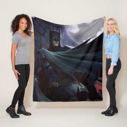 Infinite Crisis Batman Illustration Fleece Blanket
