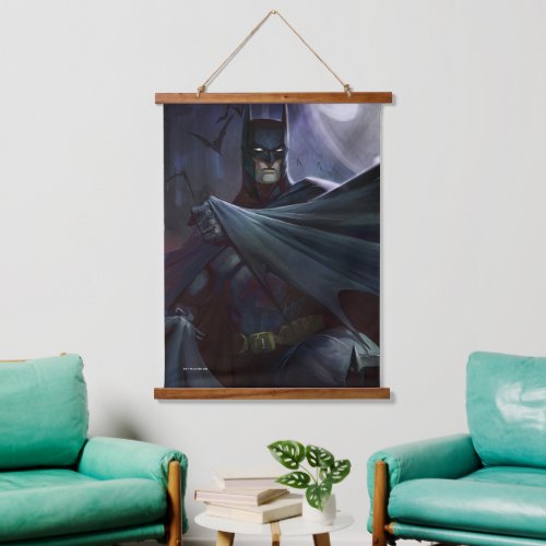 Infinite Crisis Batman Illustration Hanging Tapestry