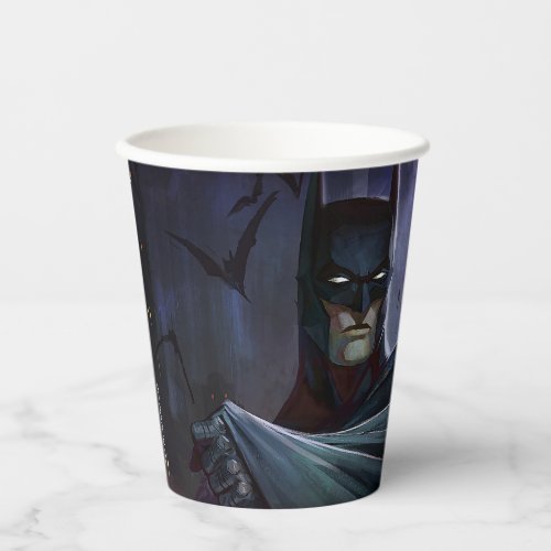 Infinite Crisis Batman Illustration Paper Cups