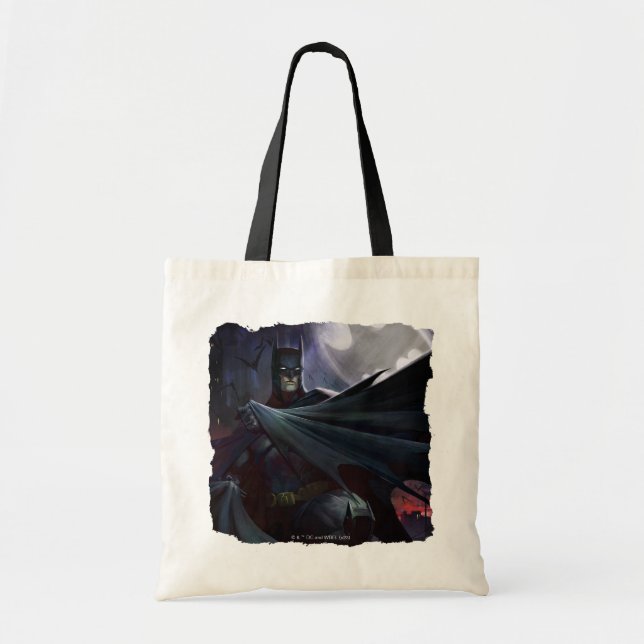 Infinite Crisis Batman Illustration Tote Bag (Front)