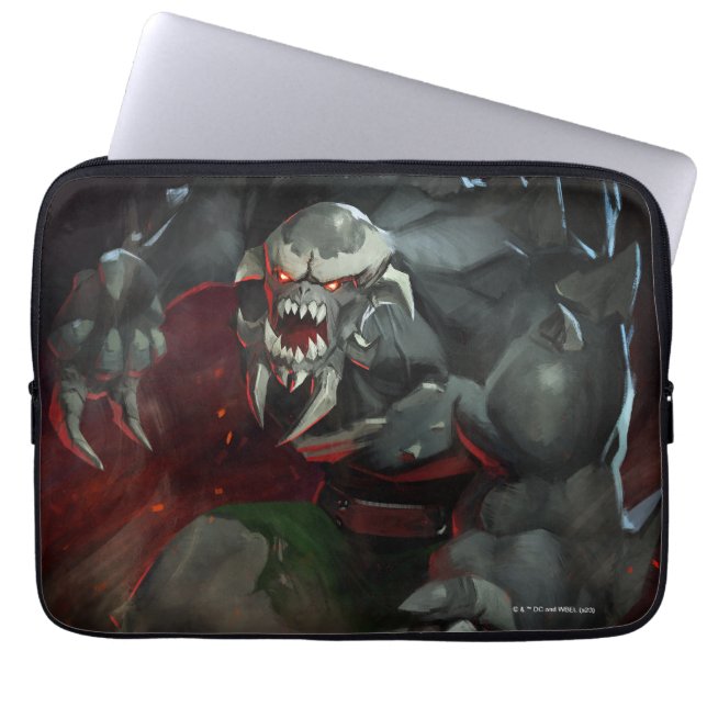 Infinite Crisis Doomsday Illustration Laptop Sleeve (Front)