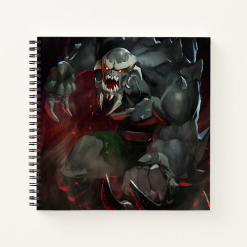 Infinite Crisis Doomsday Illustration Notebook