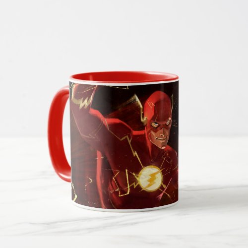 Infinite Crisis Flash Illustration Mug