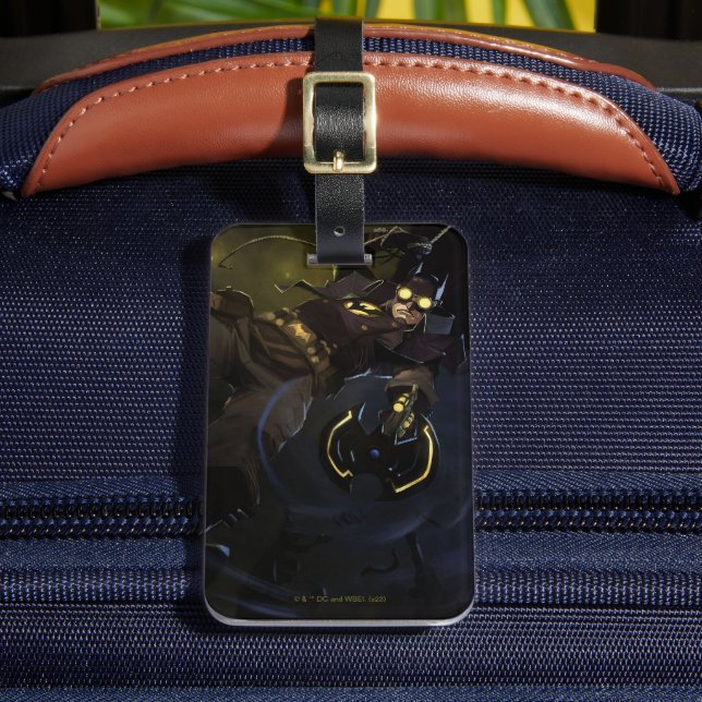 Infinite Crisis Gaslight Batman Illustration Luggage Tag (Front Insitu 2)