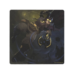 Infinite Crisis Gaslight Batman Illustration Metal Print